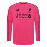 Maillot Liverpool Third Manga Larga Gardien 2018 2019 Rose Pas Cher