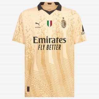 Thailande Maillot AC Milan 4th 2022 2023 Jaune