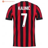 Maillot Milan Domicile Kalinic 2017 2018 Pas Cher