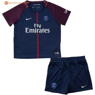 Maillot Paris Saint Germain Enfant Domicile 2017 2018 Pas Cher