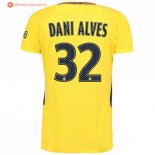 Maillot Paris Saint Germain Alves Exterieur Dani 2017 2018 Pas Cher