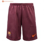 Pantalon Barcelona Third 2017 2018 Rouge Pas Cher