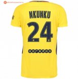 Maillot Paris Saint Germain Exterieur Nkunku 2017 2018 Pas Cher