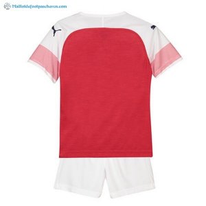 Maillot Arsenal Domicile Enfant 2018 2019 Rouge Pas Cher