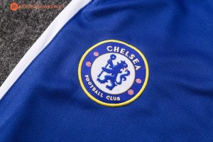 Survetement Chelsea 2017 2018 Blanc Gris Bleu Pas Cher