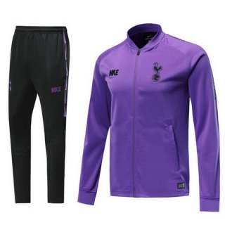 Survetement Tottenham Hotspur 2019 2020 Purpura Noir Pas Cher