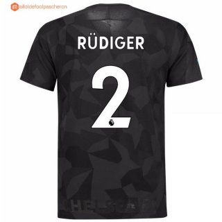 Maillot Chelsea Third Rudiger 2017 2018 Pas Cher