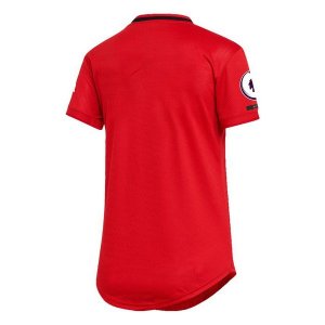 Maillot Manchester United Domicile Femme 2019 2020 Rouge Pas Cher