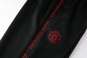 Survetement Manchester United 2019 2020 Noir Rouge Pas Cher