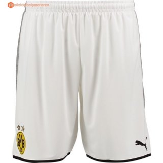 Pantalon Borussia Dortmund Third 2017 2018 Blanc Pas Cher