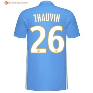 Maillot Marseille Exterieur Thauvin 2017 2018 Pas Cher