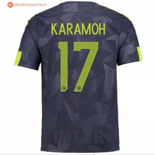 Maillot Inter Third Karamoh 2017 2018 Pas Cher