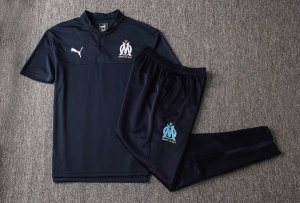 Polo Marseille Ensemble Complet 2019 2020 Bleu Pas Cher