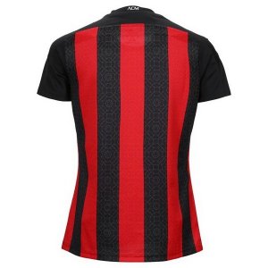 Maillot AC Milan Domicile Femme 2020 2021 Rouge Noir Pas Cher