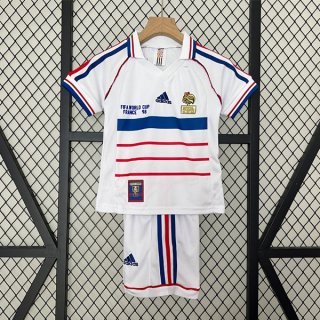 Maillot France Exterieur Enfant Retro 1998