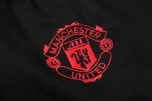 Survetement Manchester United 2018 2019 Rouge Noir Blanc Pas Cher