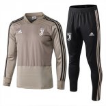 Survetement Juventus 2018 2019 Jaune Marine Pas Cher