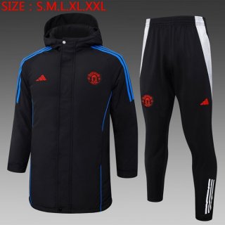 Doudoune Manchester United Ensemble Complet 2024 2025 Noir