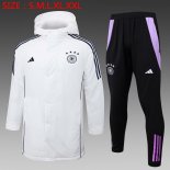 Doudoune Allemagne Ensemble Complet 2024 2025 Blanc