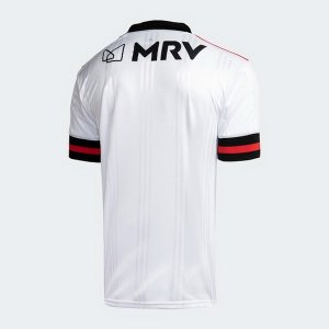 Thailande Maillot Flamengo Exterieur 2020 2021 Blanc Pas Cher