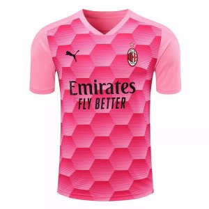 Maillot AC Milan Gardien 2020 2021 Rose Pas Cher