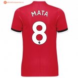 Maillot Manchester United Domicile Mata 2017 2018 Pas Cher