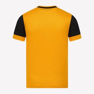 Thailande Maillot Wolves Domicile 2020 2021 Jaune Pas Cher