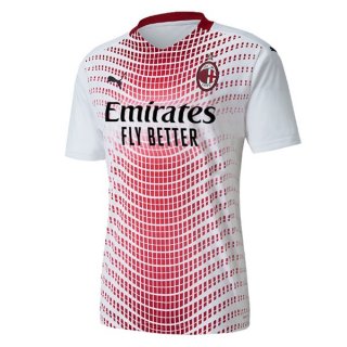 Maillot AC Milan Exterieur Femme 2020 2021 Blanc Pas Cher