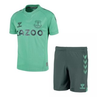 Maillot Everton Third Enfant 2020 2021 Vert Pas Cher