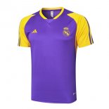 Maillot Entrainement Real Madrid 2024 2025 Purpura Jaune