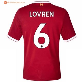 Maillot Liverpool Domicile Lovren 2017 2018 Pas Cher