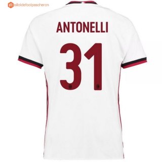 Maillot Milan Exterieur Antonelli 2017 2018 Pas Cher