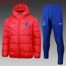 Manteau de duvet Atletico Madrid Ensemble Complet 2024 2025 Rouge