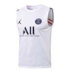Maillot Paris Saint Germain Sans Manches 2022 Blanc Maillot Paris Saint Germain Sans Manches 2022 Blanc