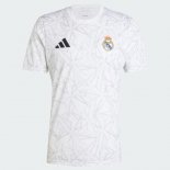 Thailande Maillot Real Madrid Pre-Match 2024 2025 Blanc