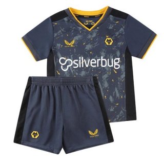 Maillot Wolves Exterieur Enfant 2021 2022 Pas Cher