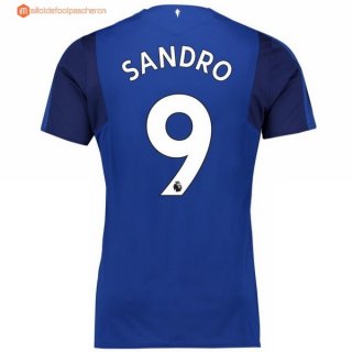 Maillot Everton Domicile Sandro 2017 2018 Pas Cher