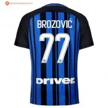 Maillot Inter Domicile Brozovic 2017 2018 Pas Cher