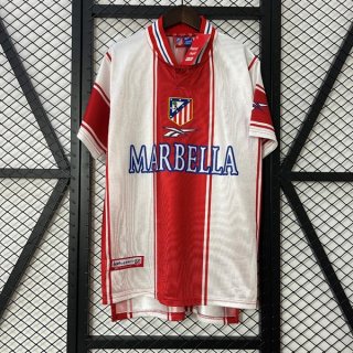 Thailande Maillot Atletico Madrid Domicile Retro 1999-2000