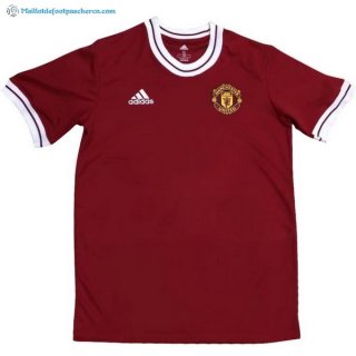 Maillot Manchester United Zlatan Ibrahimovic 2018 2019 Rouge Pas Cher