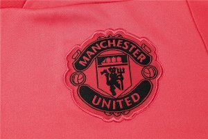 Survetement Manchester United 2018 2019 Rouge Clair Pas Cher