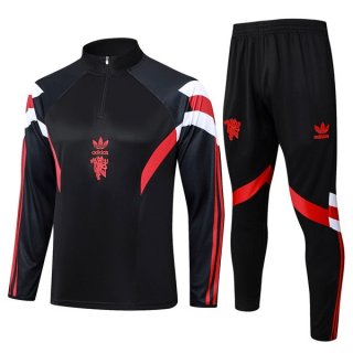 Training Manchester United 2024 2025 Noir Rouge