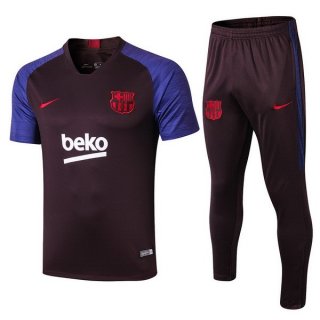 Entrainement Barcelona Ensemble Complet 2019 2020 Purpura Marine Pas Cher