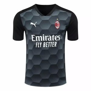 Maillot AC Milan Exterieur Gardien 2020 2021 Noir Pas Cher