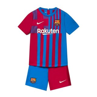 Maillot Barcelona Domicile Enfant 2021 2022 Pas Cher