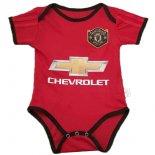 Maillot Manchester United Domicile Onesies Enfant 2019 2020 Rouge Pas Cher