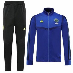 Survetement Manchester United 2019 2020 Bleu Marine Pas Cher